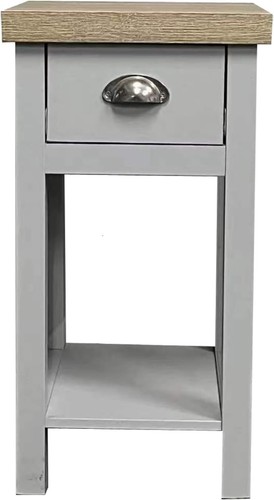 Comodino rovere piccolo letto