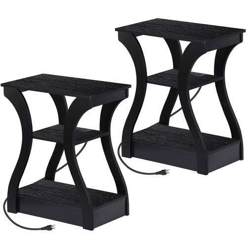 End table set con stazione - table,