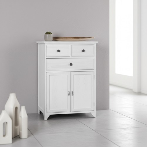 Credenza bianca vintage mobile
